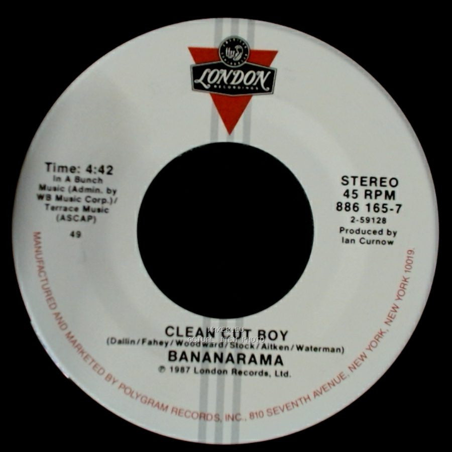 Bananarama - I Heard A Rumour / Clean Cut Boy side B