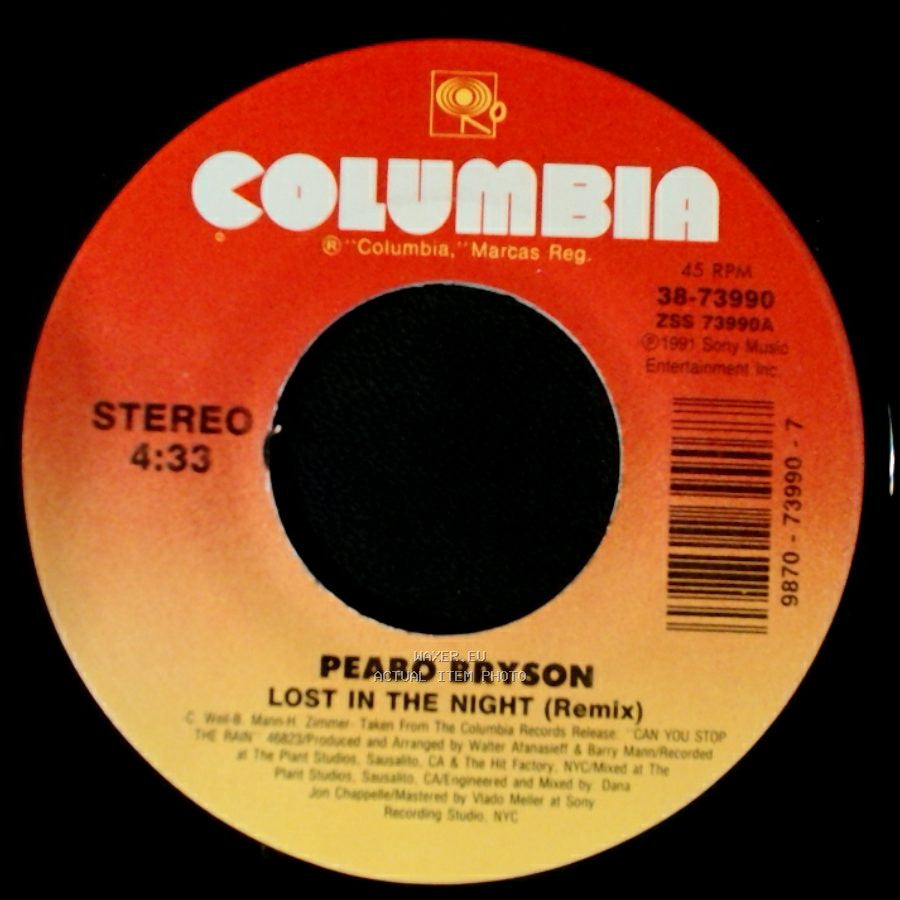 Peabo Bryson - You Don't Have To Beg / Lost In The Night (Remix) side B