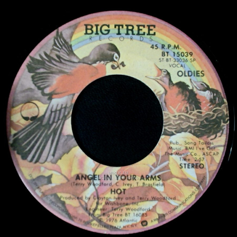 Hot - If That's The Way That You Want It / Angel In Your Arms side B