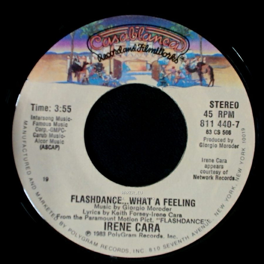 Helen St. John / Irene Cara - Love Theme From “Flashdance” / Flashdance... What A Feeling side B