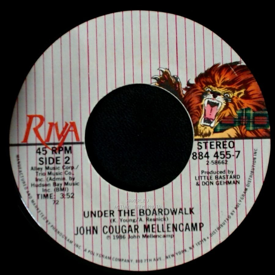 John Cougar Mellencamp - R.O.C.K. In The U.S.A. (A Salute To 60's Rock) / Under The Boardwalk side B