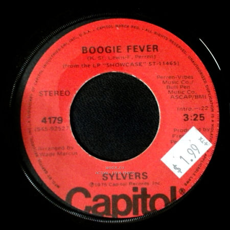 Sylvers - Free Style / Boogie Fever side B