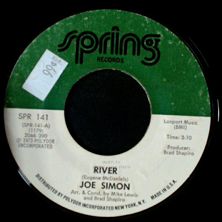 Joe Simon - River / Love Never Hurt Nobody side A