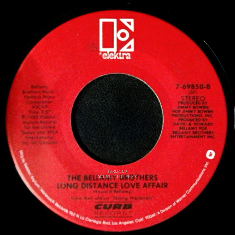 The Bellamy Brothers - When I'm Away From You / Long Distance Love Affair side B