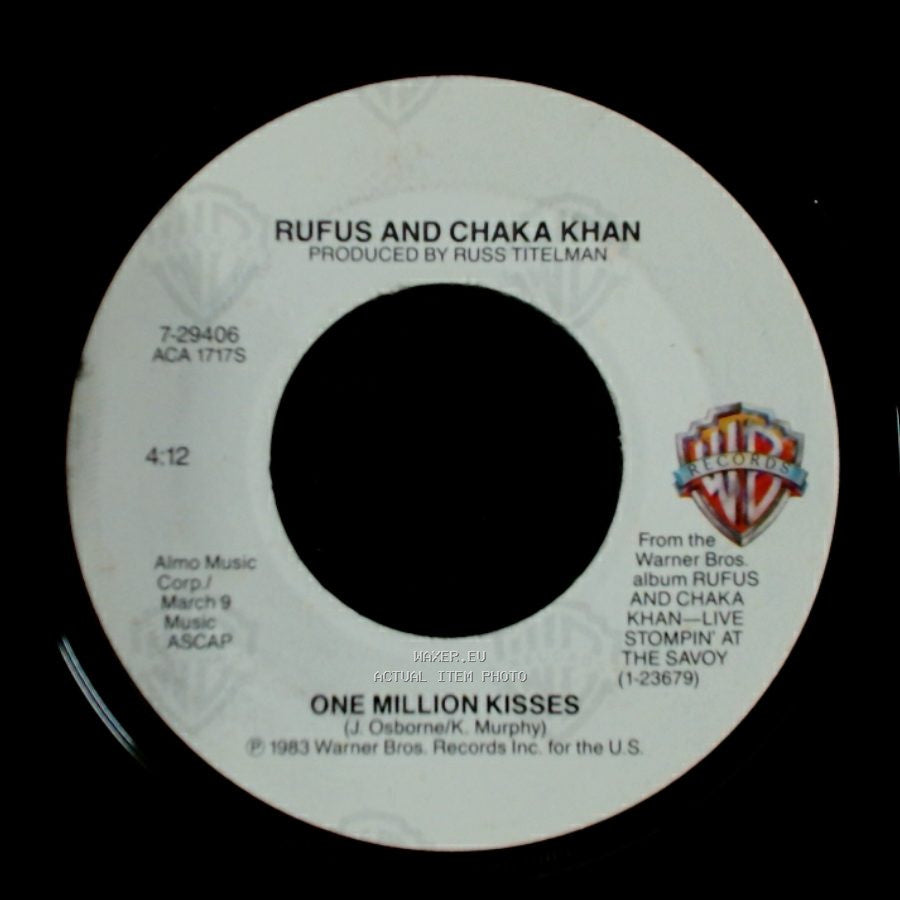 Rufus And Chaka Khan - Stay / One Million Kisses side B