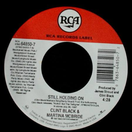 Clint Black & Martina Mcbride - Still Holding On / Still Holding On side A