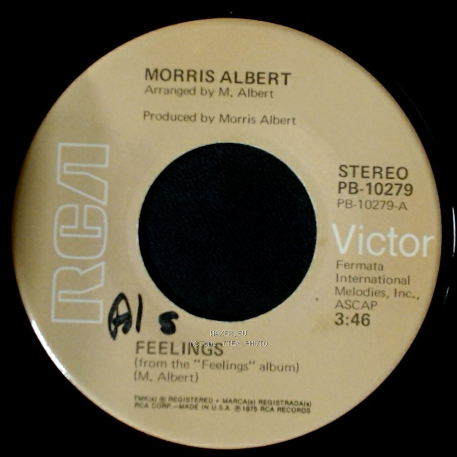 Morris Albert - Feelings / This World Today Is A Mess side A