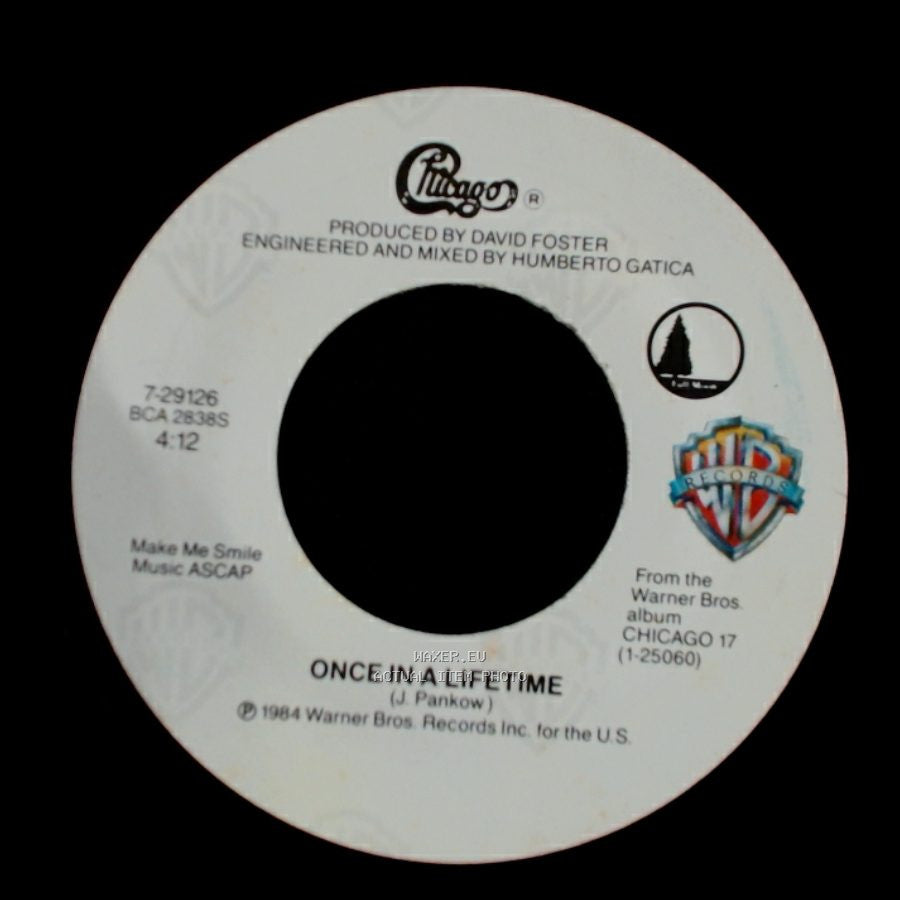 Chicago - You're The Inspiration / Once In A Lifetime side B