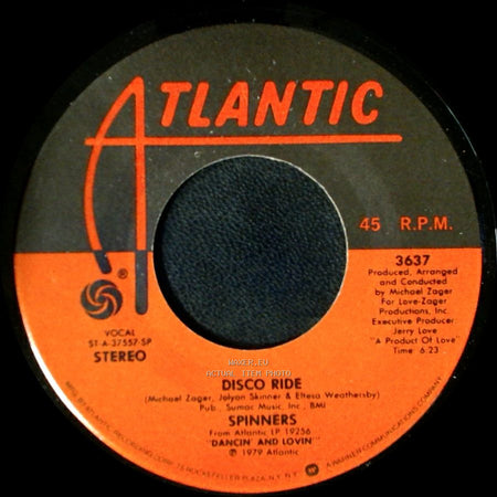 Spinners - Disco Ride / Medley: Working My Way Back To You / Forgive Me, Girl side A