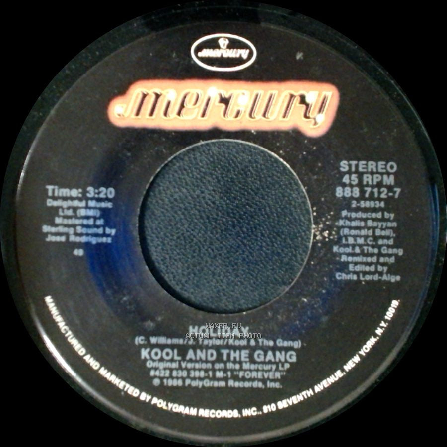 Kool And The Gang - Holiday (Jam Mix) / Holiday side B