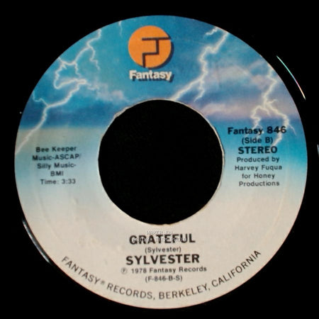 Sylvester - You Make Me Feel (Mighty Real) / Grateful side B