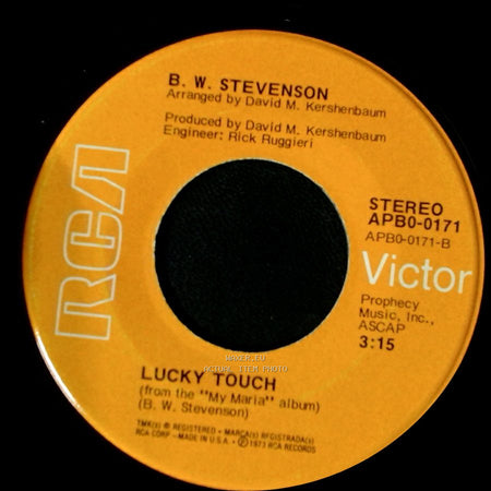 B. W. Stevenson - The River Of Love / Lucky Touch side B