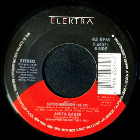 Anita Baker - Giving You The Best That I Got / Good Enough side B