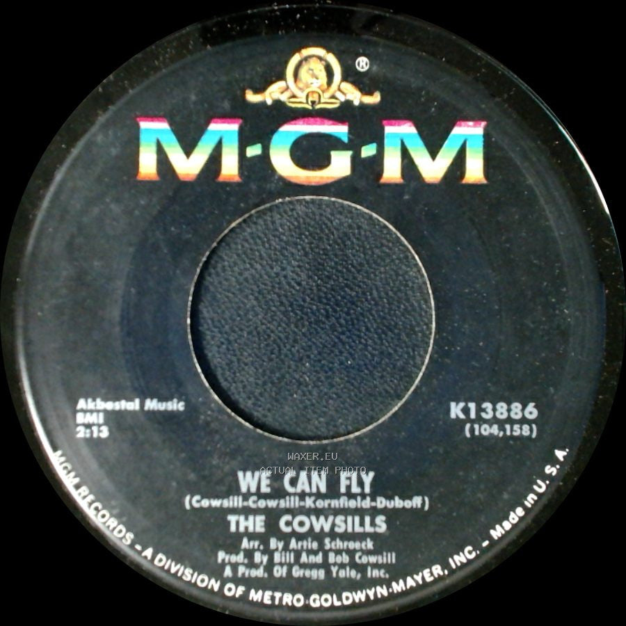 The Cowsills - We Can Fly / A Time For Remembrance side A