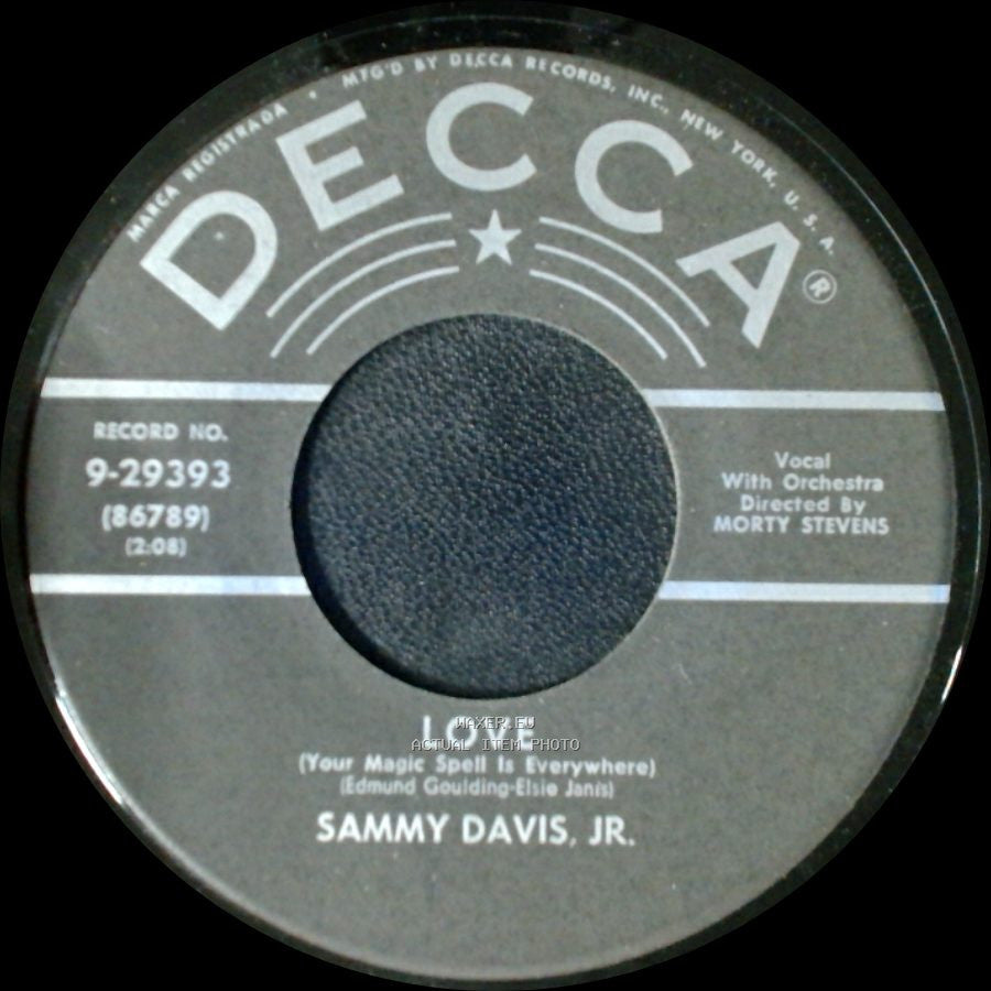 Sammy Davis, Jr. - Love (Your Magic Spell Is Everywhere) / The Birth Of The Blues side A