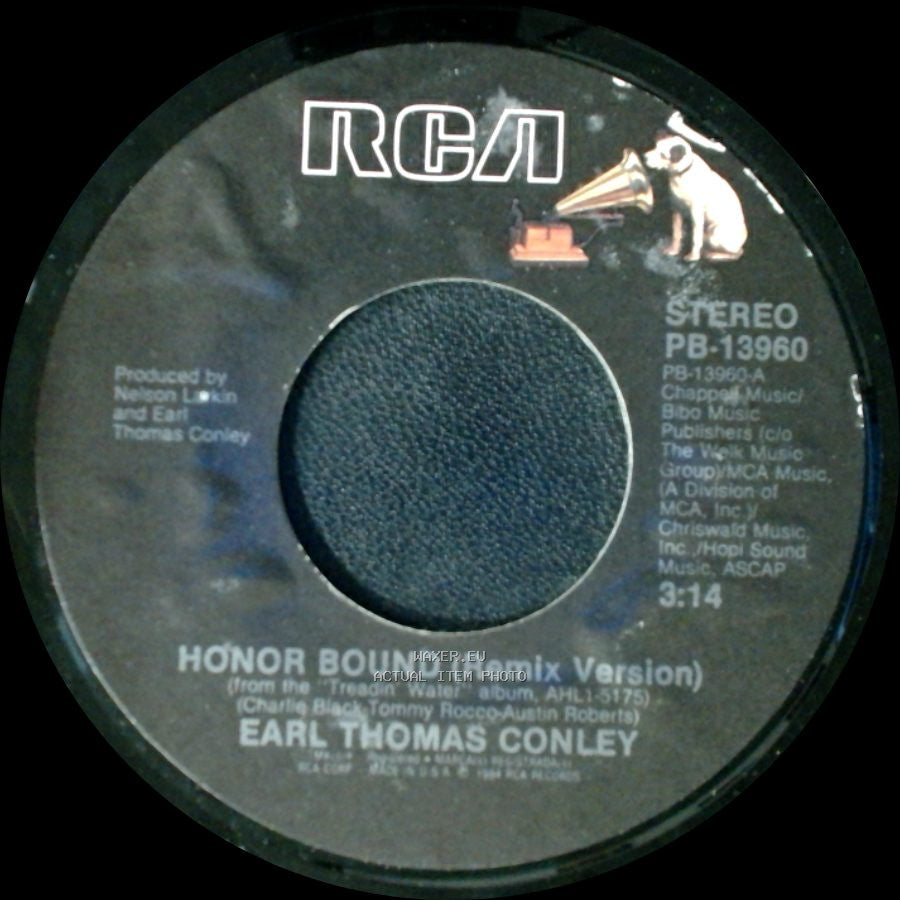 Earl Thomas Conley - Too Hot To Handle / Honor Bound (Remix Version) side B