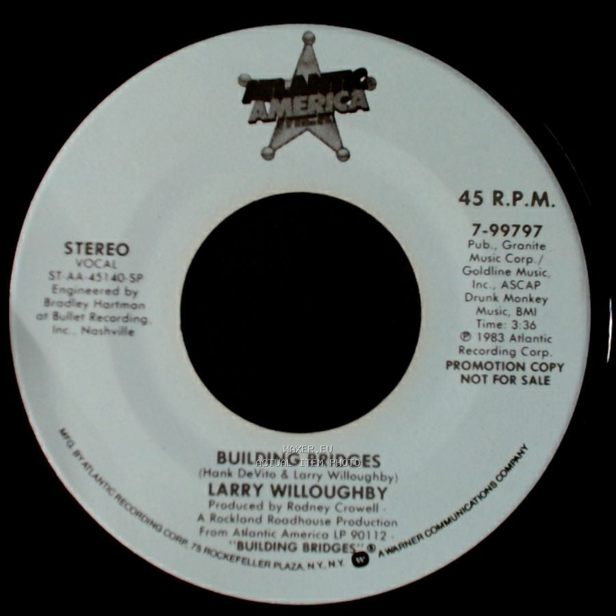 Larry Willoughby - Building Bridges / Building Bridges side A