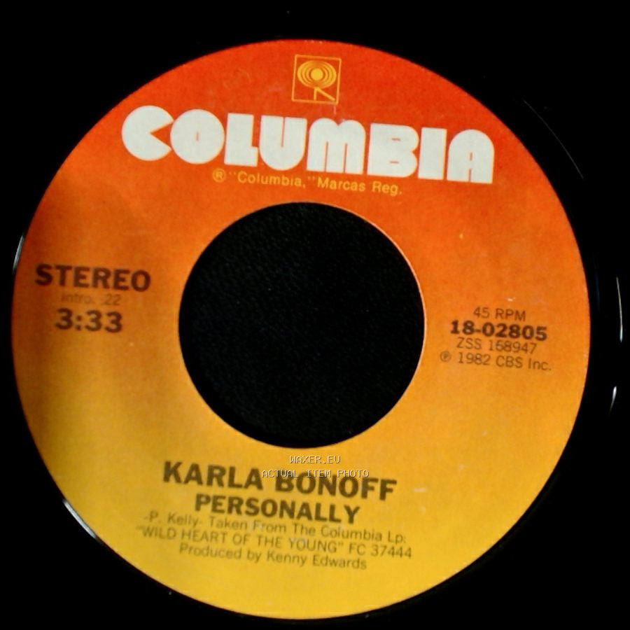 Karla Bonoff - Dream / Personally side B