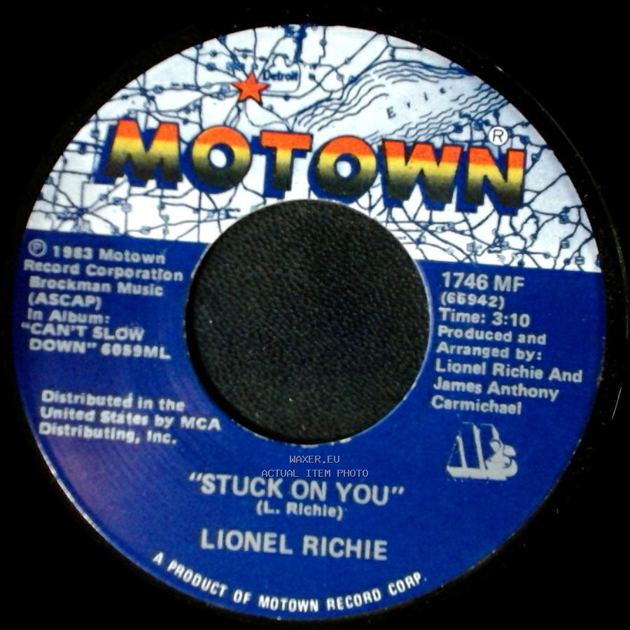 Lionel Richie - Stuck On You / Round And Round side A