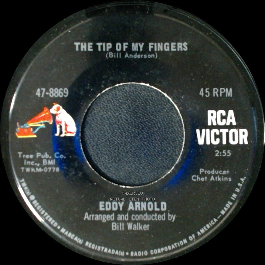 Eddy Arnold - The Tip Of My Fingers / Long, Long Friendship side A