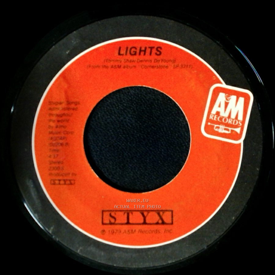 Styx - The Best Of Times / Lights side B