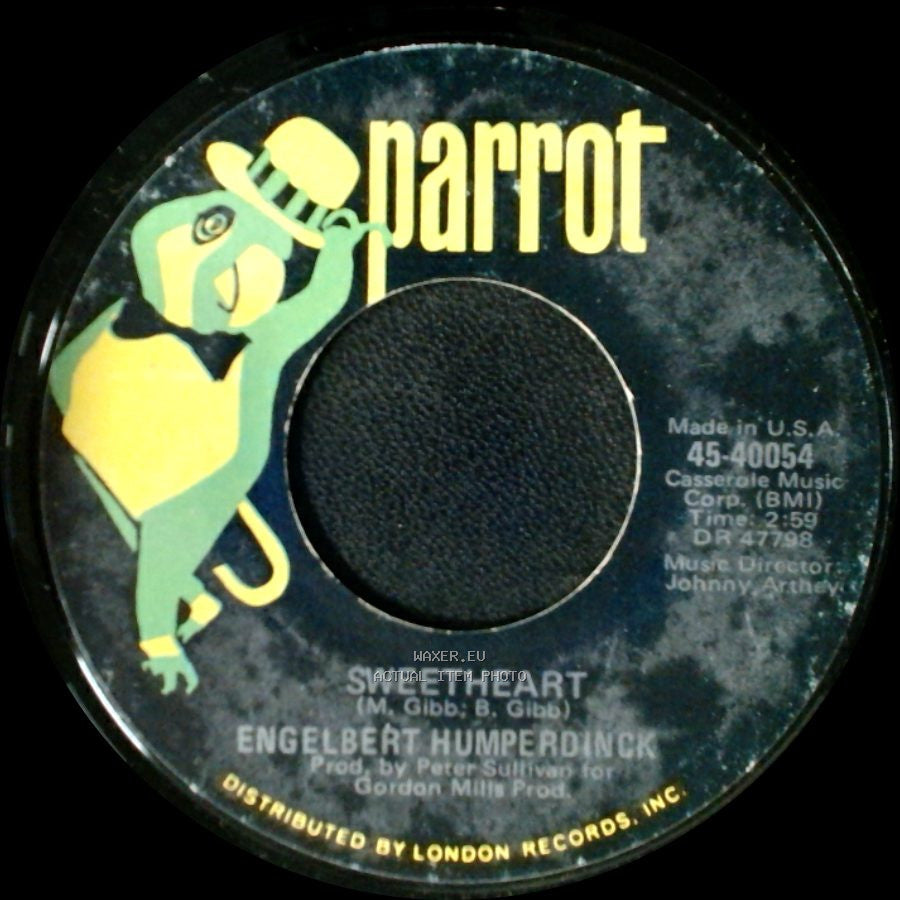 Engelbert Humperdinck - Born To Be Wanted / Sweetheart side B