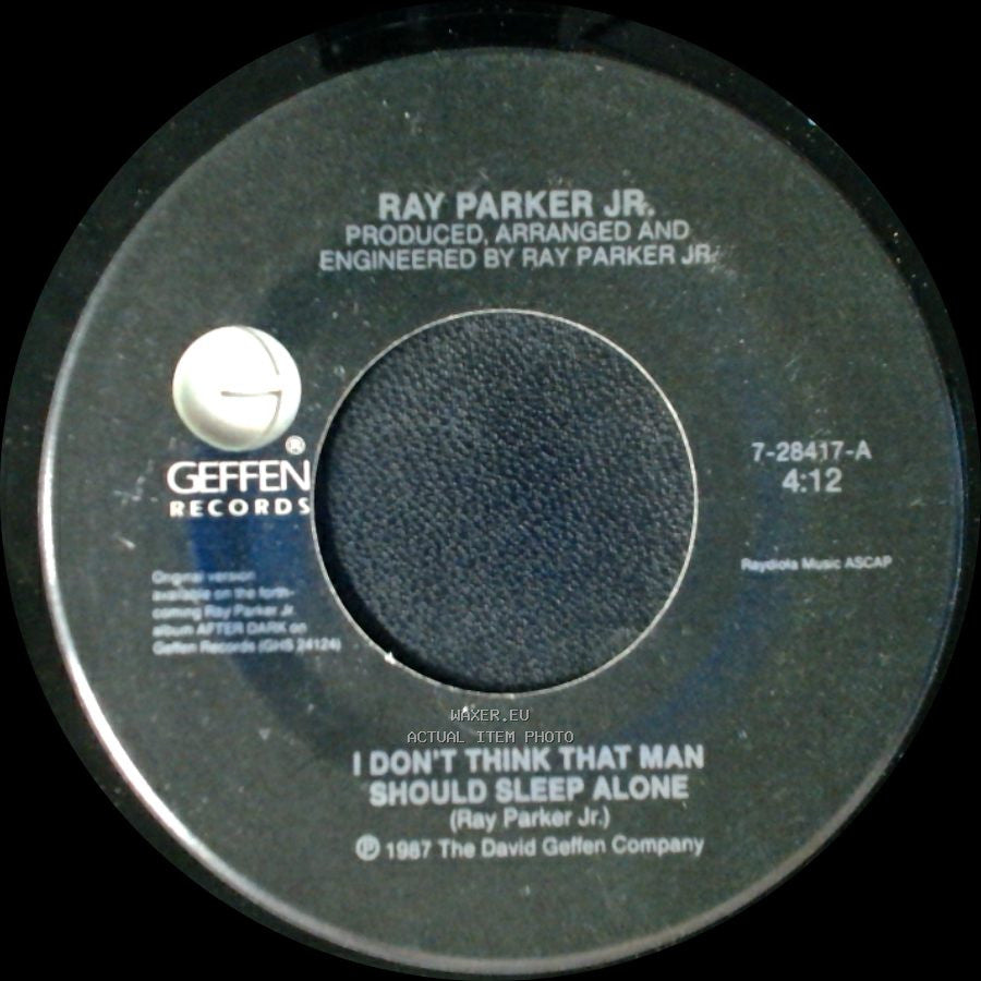 Ray Parker Jr. - After Midnight (Lp Version) / I Don't Think That Man Should Sleep Alone side B