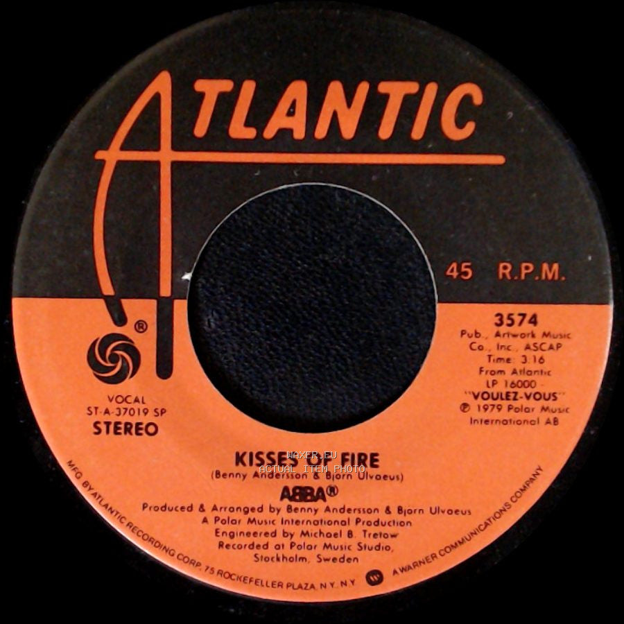 Abba - Kisses Of Fire / Does Your Mother Know side A