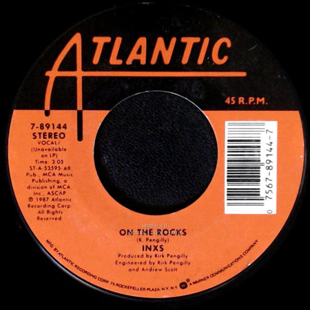 Inxs - On The Rocks / Devil Inside side A