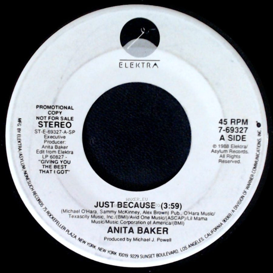 Anita Baker - Just Because / Just Because side A