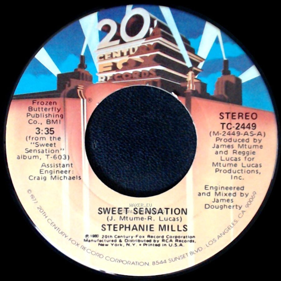Stephanie Mills - Wish That You Were Mine / Sweet Sensation side B