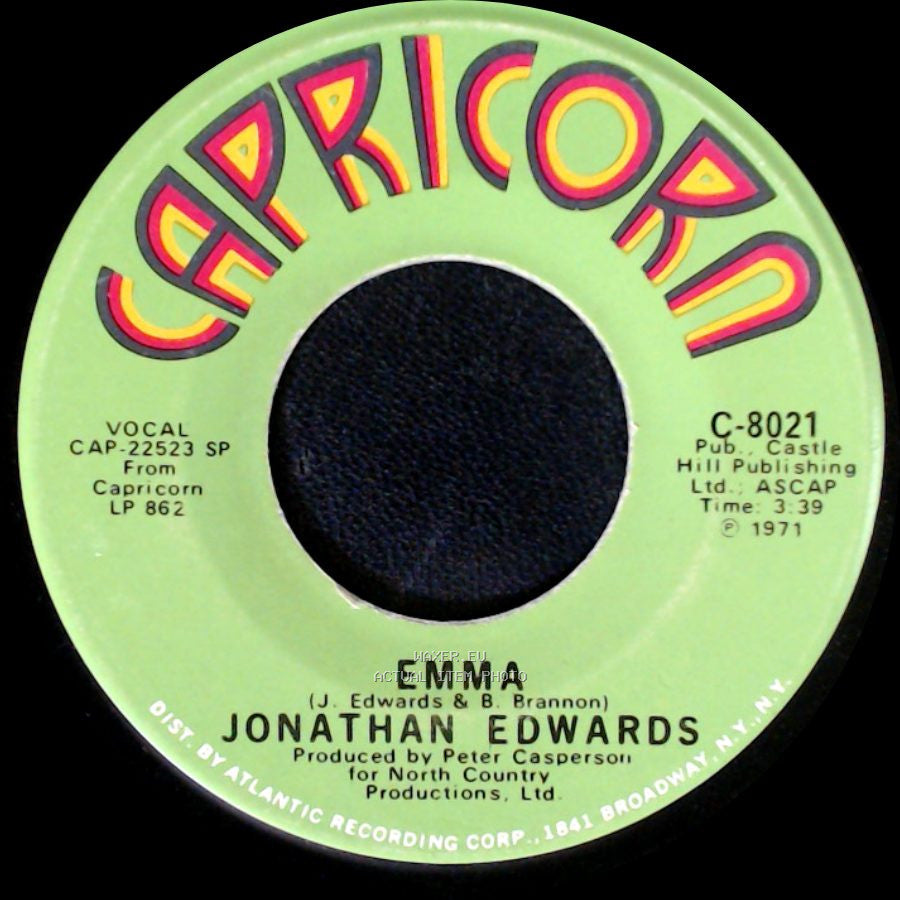 Jonathan Edwards - Emma / Sunshine side A
