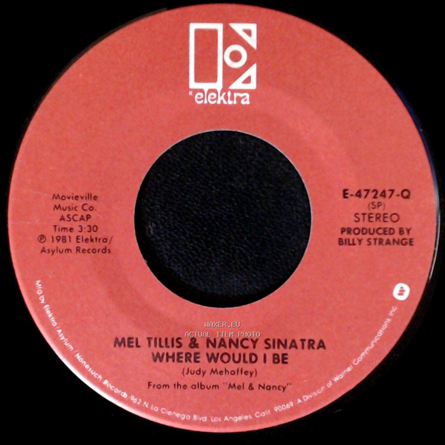 Mel Tillis & Nancy Sinatra - Where Would I Be / Play Me Or Trade Me side A