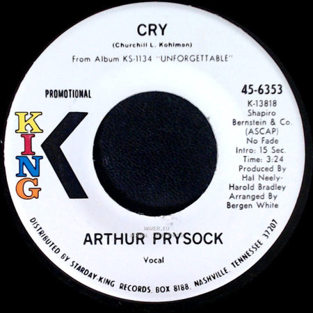 Arthur Prysock - Cry / Unforgettable side A