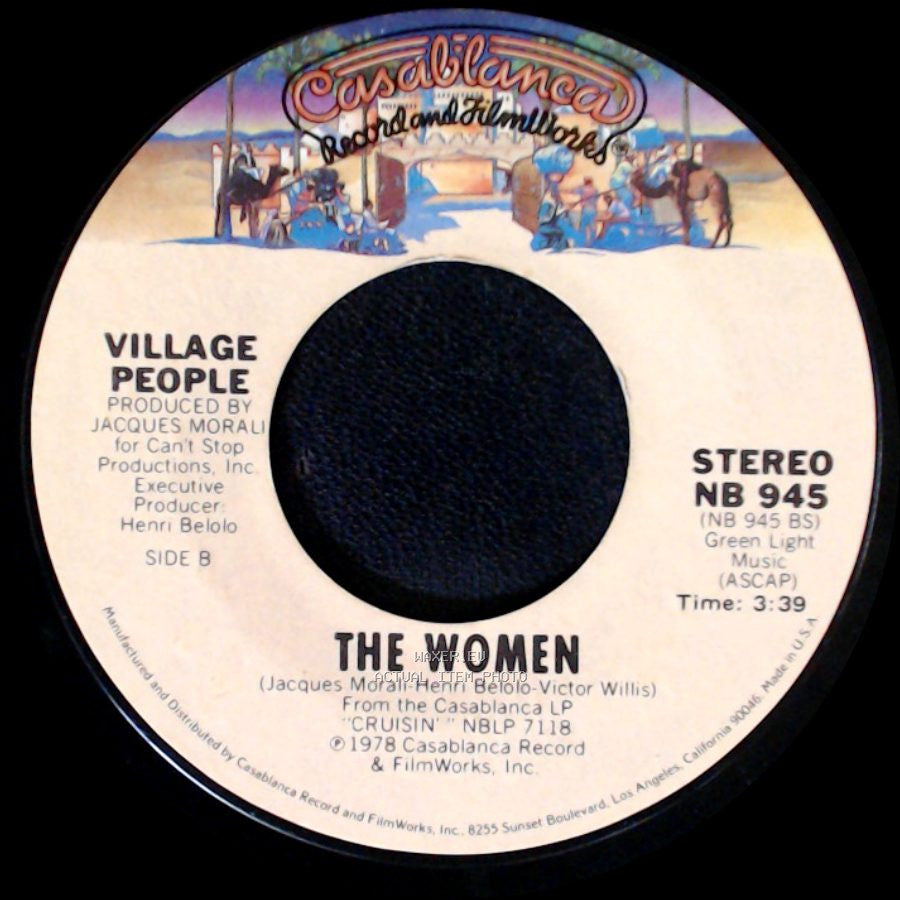 Village People - Y.M.C.A. / The Women side B