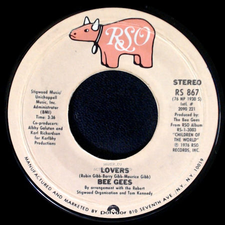 Bee Gees - Lovers / Boogie Child side A