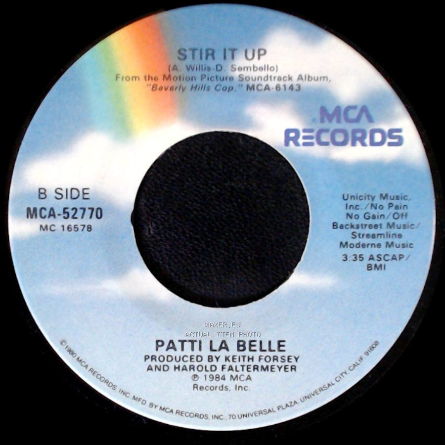 Patti Labelle And Michael Mcdonald / Patti Labelle - On My Own / Stir It Up side B