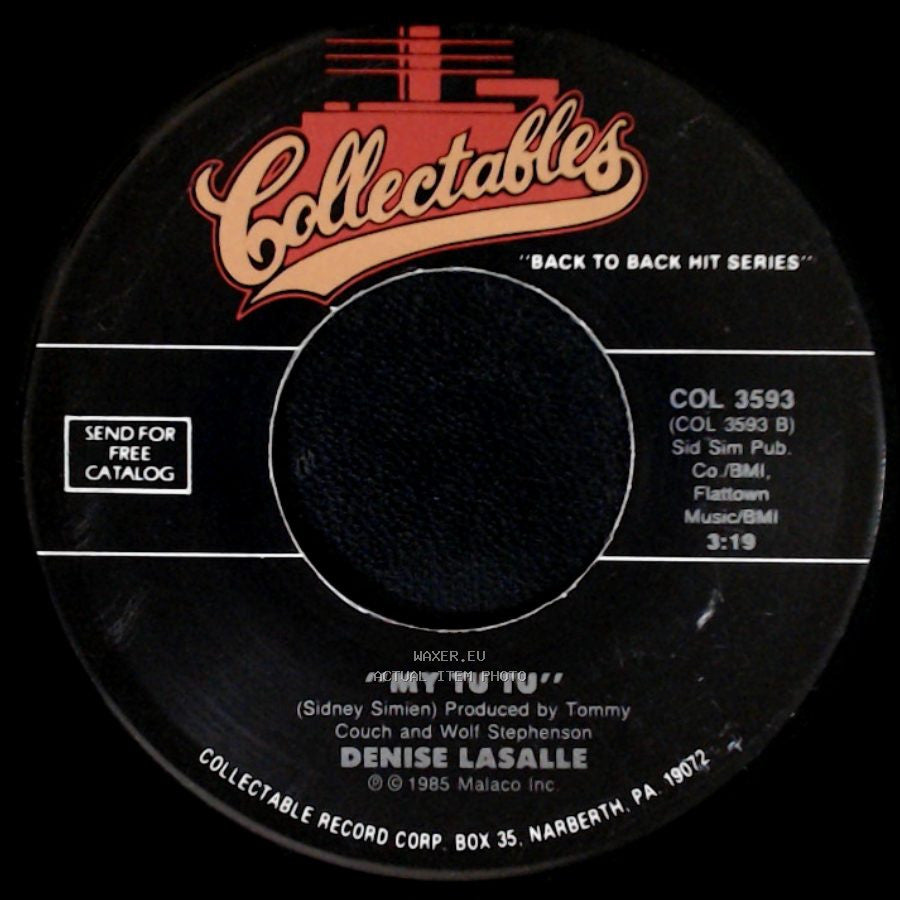 Dorothy Moore / Denise Lasalle - Misty Blue / My Tu Tu side B
