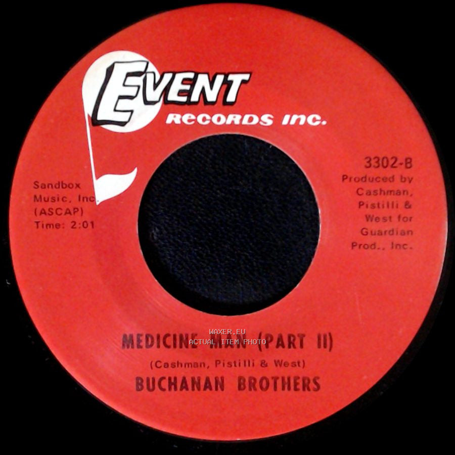 Buchanan Brothers - Medicine Man (Part I) / Medicine Man (Part Ii) side B