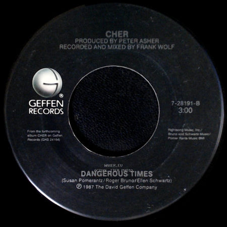 Cher - I Found Someone / Dangerous Times side B