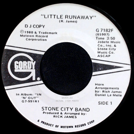 Stone City Band - Little Runaway / Little Runaway side A