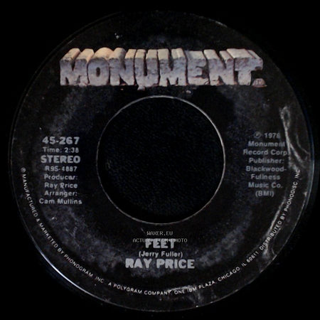 Ray Price - Fret / Let's Make A Nice Memory (Today) side A