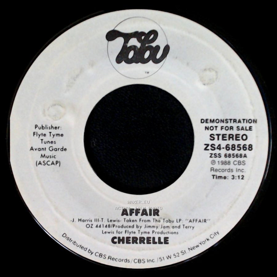 Cherrelle - Affair / Affair side A