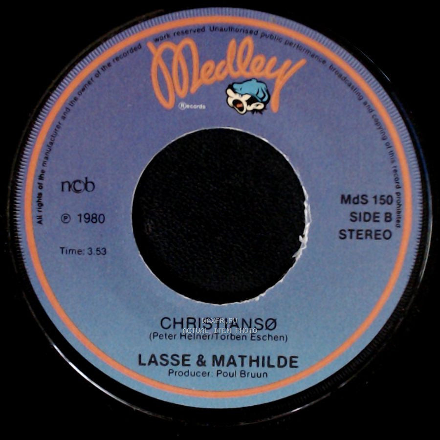 Lasse & Mathilde - Sidste Overdans / Christiansø side B