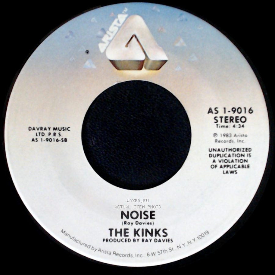 The Kinks - Come Dancing / Noise side B