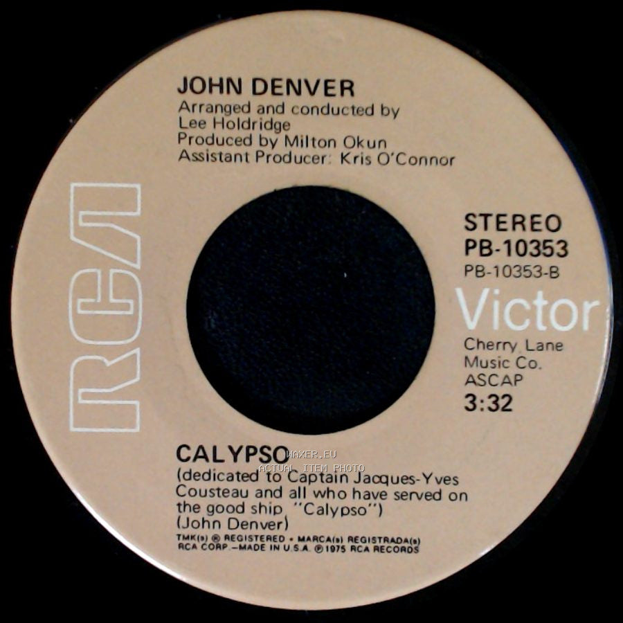 John Denver - Calypso / I'm Sorry side A
