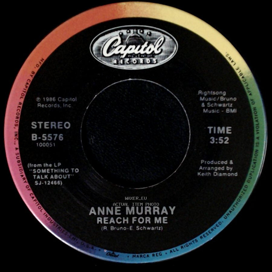 Anne Murray - Reach For Me / Who's Leaving Who side A