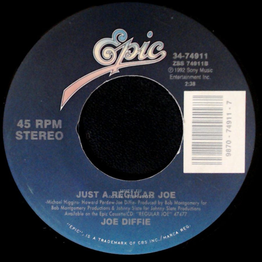Joe Diffie - Just A Regular Joe / Honky Tonk Attitude side A