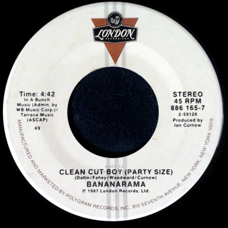 Bananarama - Clean Cut Boy (Party Size) / I Heard A Rumour side A