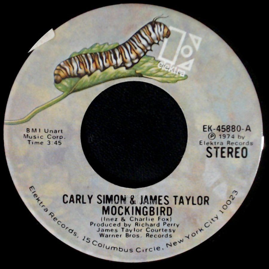 Carly Simon & James Taylor / Carly Simon - Mockingbird / Grownup side A